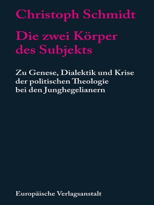 cover image of Die zwei Körper des Subjekts